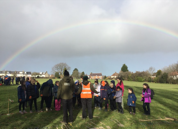 Y6 - Tree Planting at Green Oak Recreation Ground