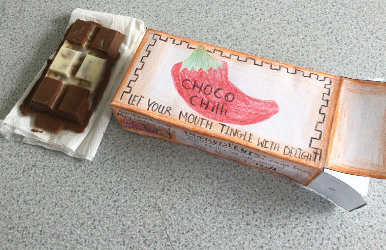 Y6 Chocolate Bar Design and Technology